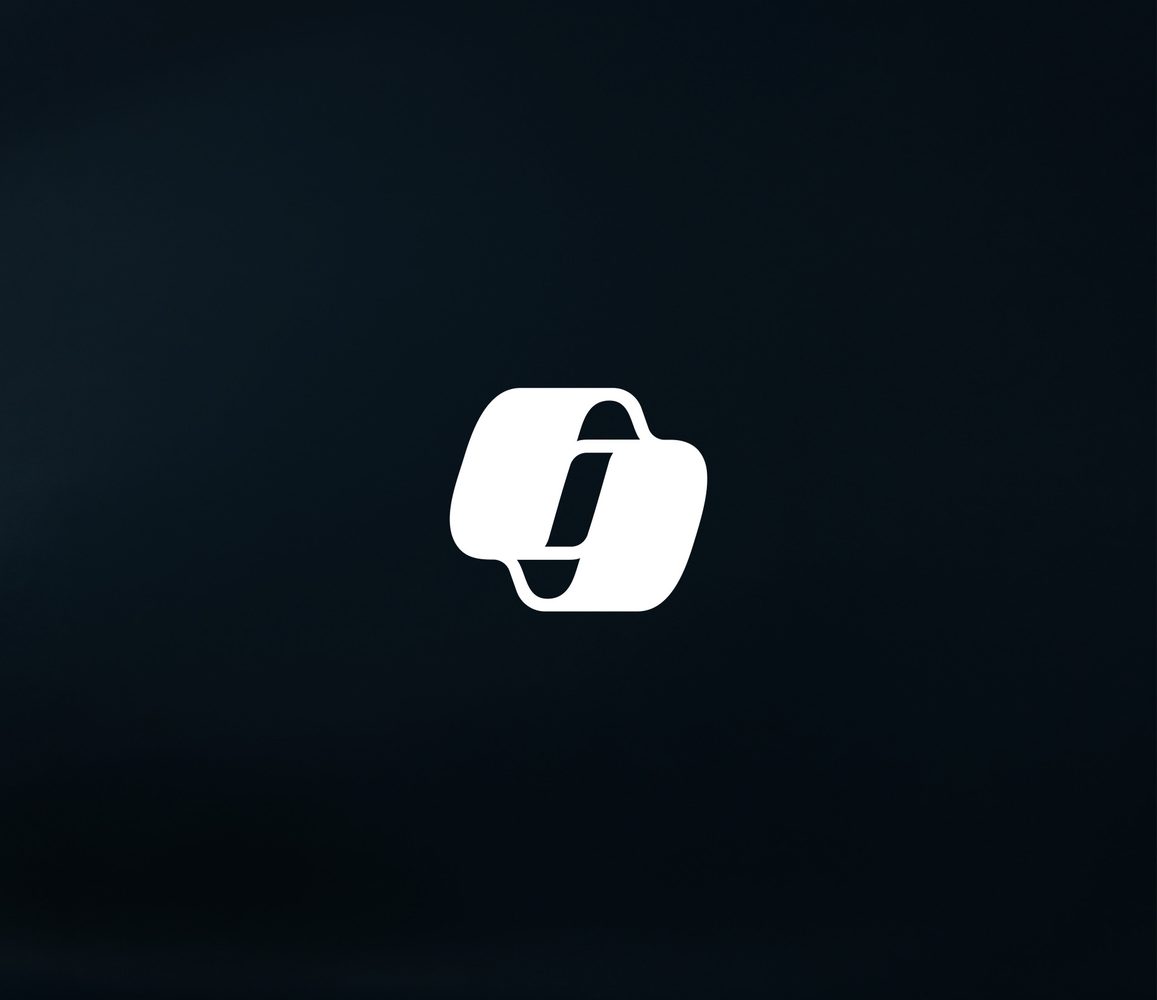 Tumman sininen tausta, jossa päällä Copilotin logo vaalealla